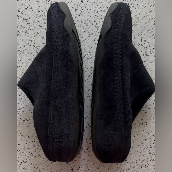 Fitflop Black Suede Slip-On Footwear - Picture 4 of 10